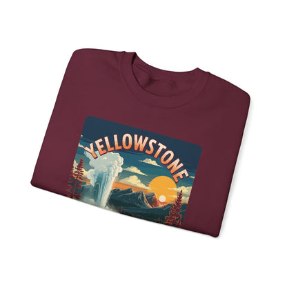 Yellowstone Family Road Trip 2025 National Park Outdoor Sweatshirt