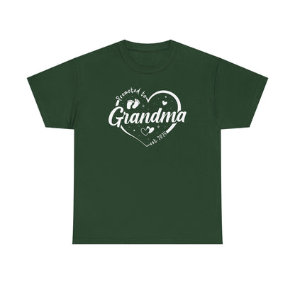 Promoted to Grandma Est 2025 Soon to be Grandma Mothers Day T-Shirt