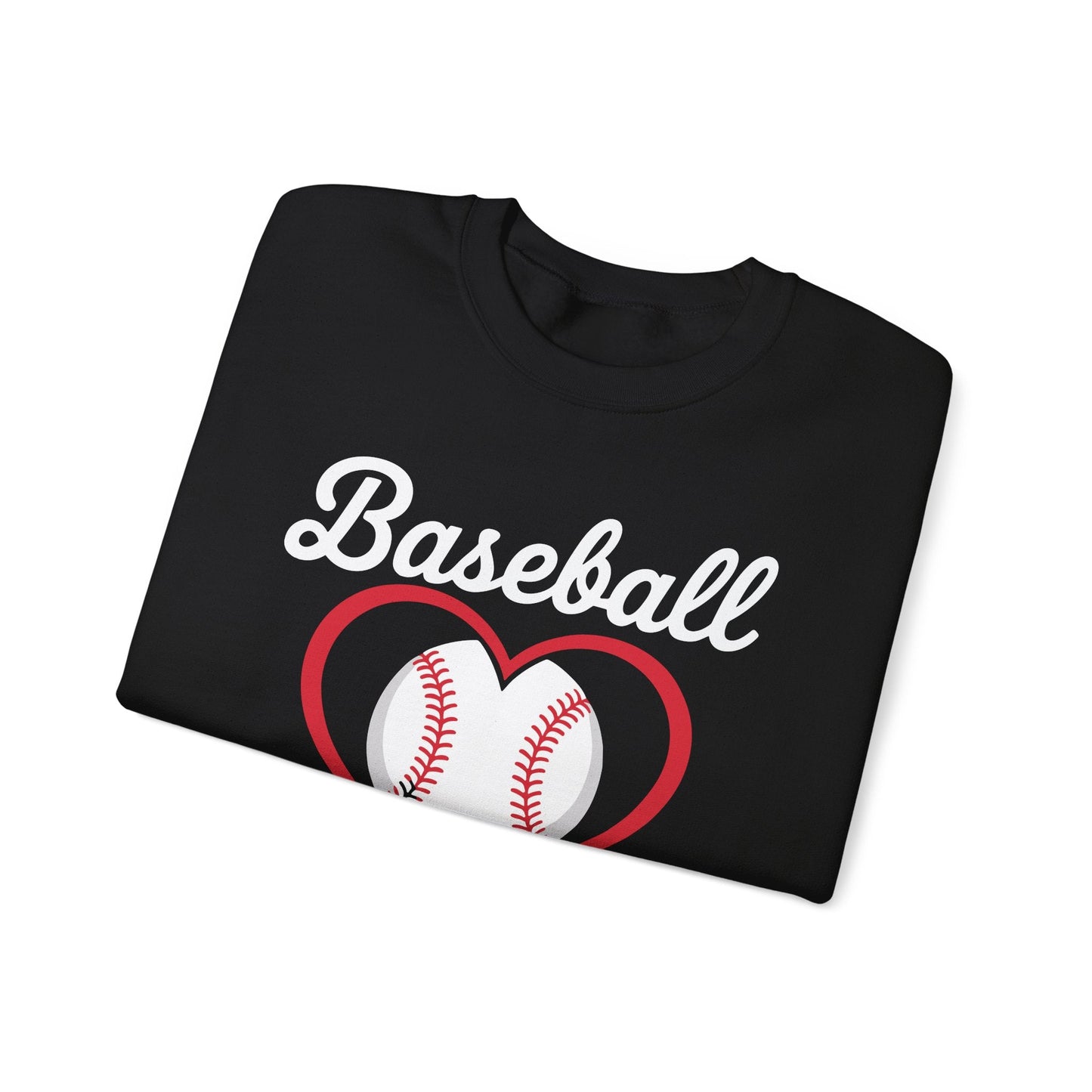 Baseball Grandma Women Baseball Heart Mothers Day Sweatshirt