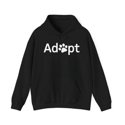 Adopt A Shelter Pet Cat Dog Adoption Animal Rescue Hoodie