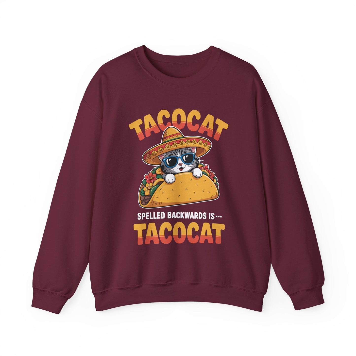 Tacocat Spelled Backwards Taco Cat Cinco De Mayo T-Shirt Men Women