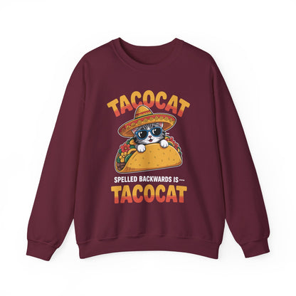 Tacocat Spelled Backwards Taco Cat Cinco De Mayo T-Shirt Men Women