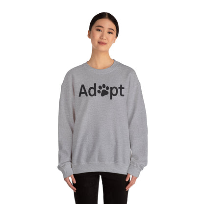 Adopt A Shelter Pet Cat Dog Adoption Animal Rescue Sweatshirt