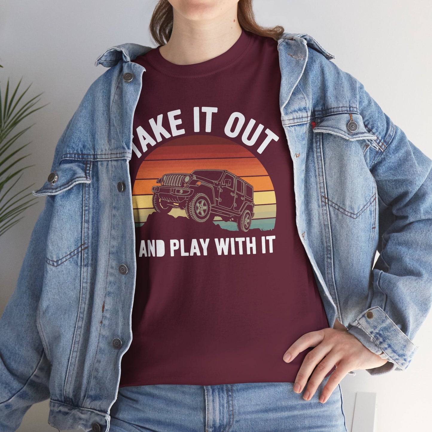 Catch Some Rays Vintage Retro Take It Out And Play T-Shirt