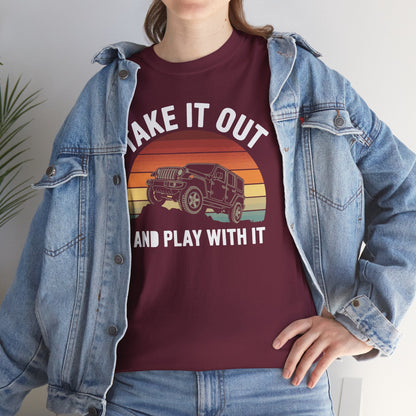 Catch Some Rays Vintage Retro Take It Out And Play T-Shirt