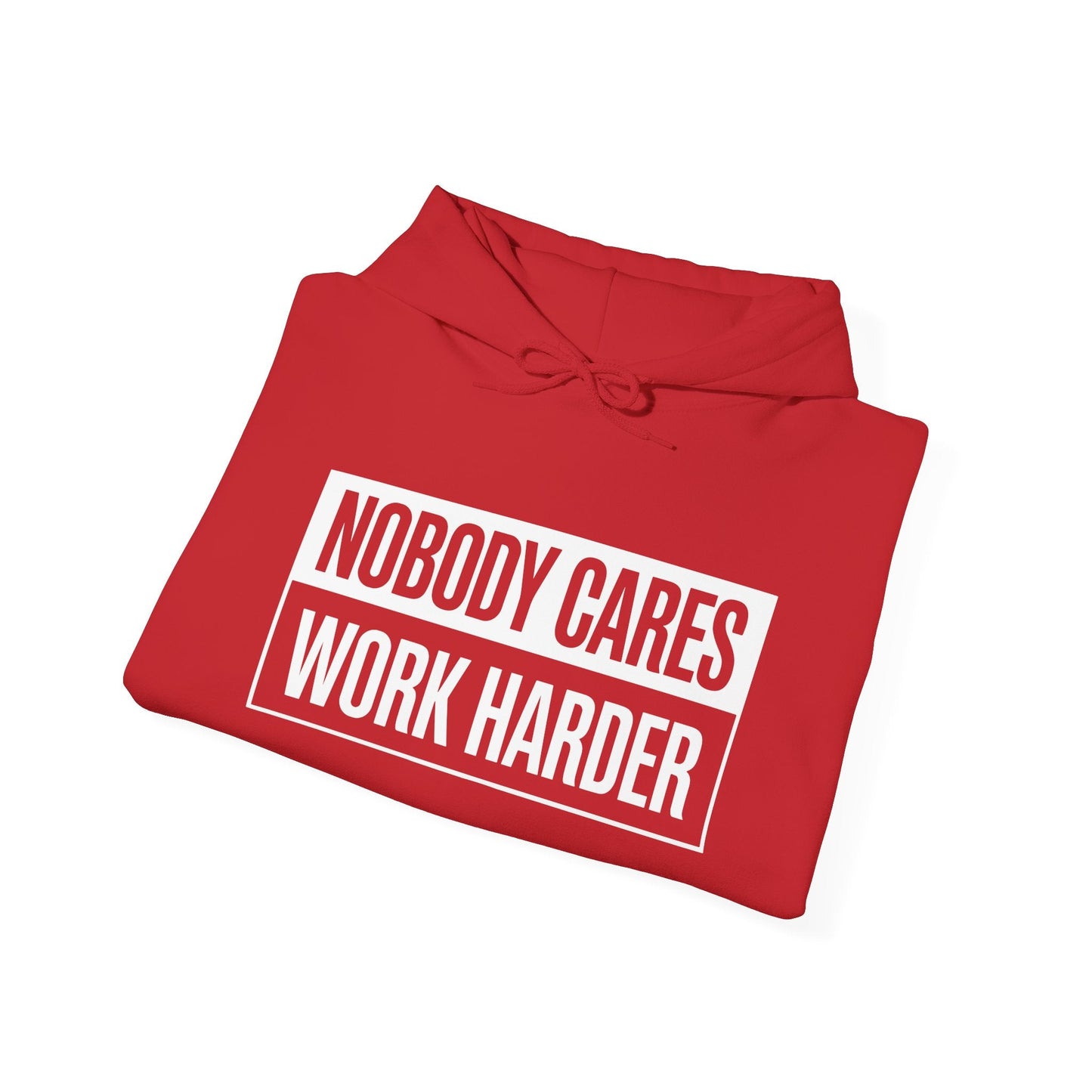 Nobody Cares Work Harder Fitness Workout Gym Gift Hoodie