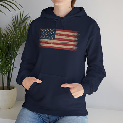 American Flag USA United States of America US 4th of July Hoodie