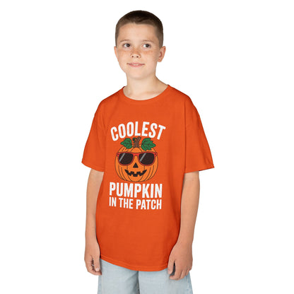 Kids Coolest Pumpkin In The Patch Halloween For Boys Girls T-Shirt