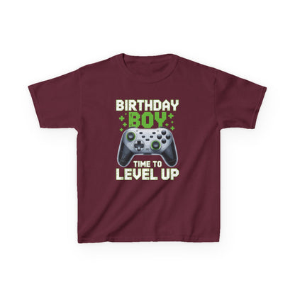 Level Up Birthday Boy Video Game T-shirt