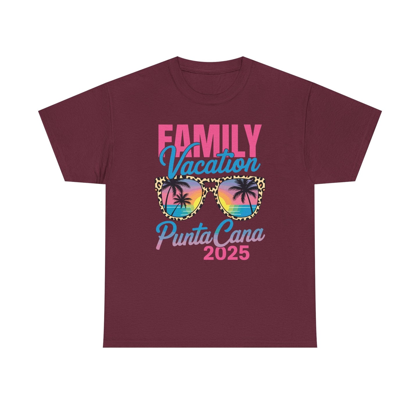 Family Vacation Punta Cana 2025 Matching Holiday Summer T-Shirt