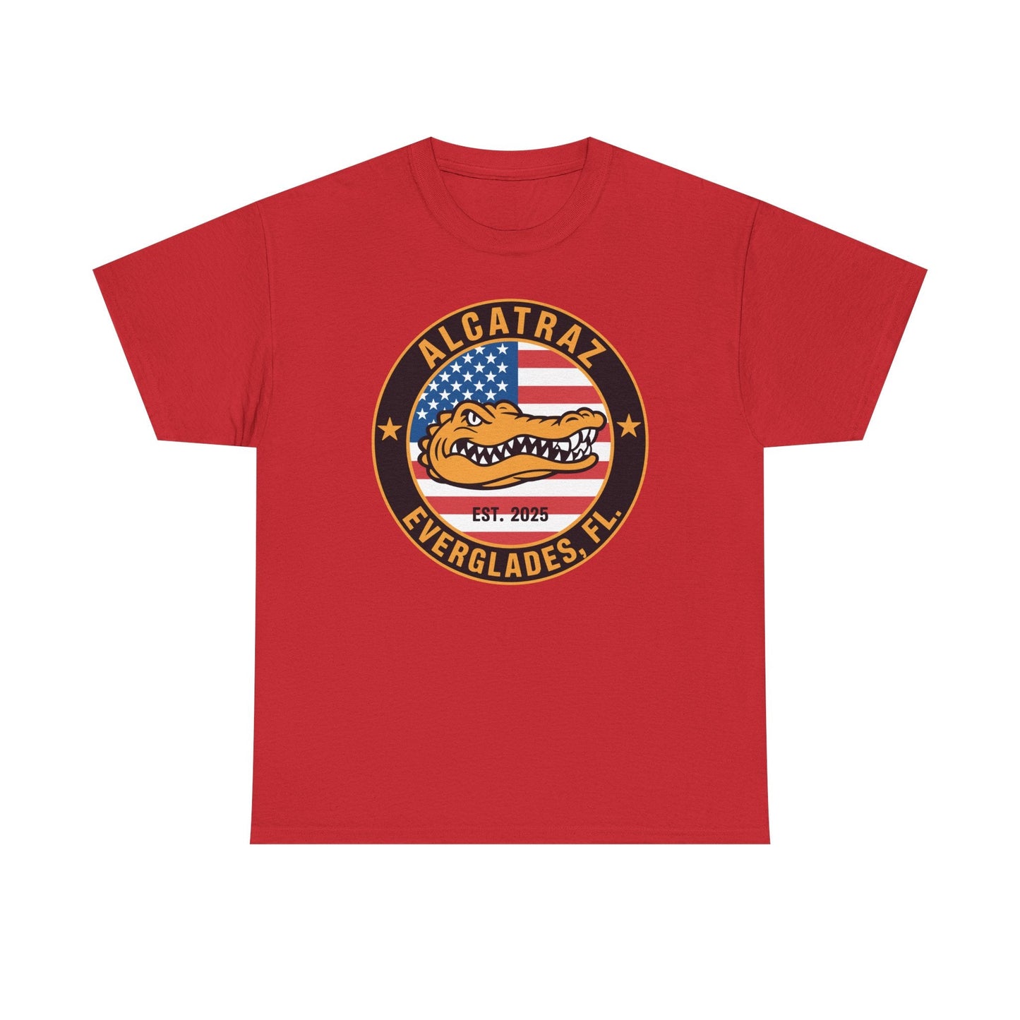 Retro Alcatraz Everglades FL EST 2025 T-Shirt