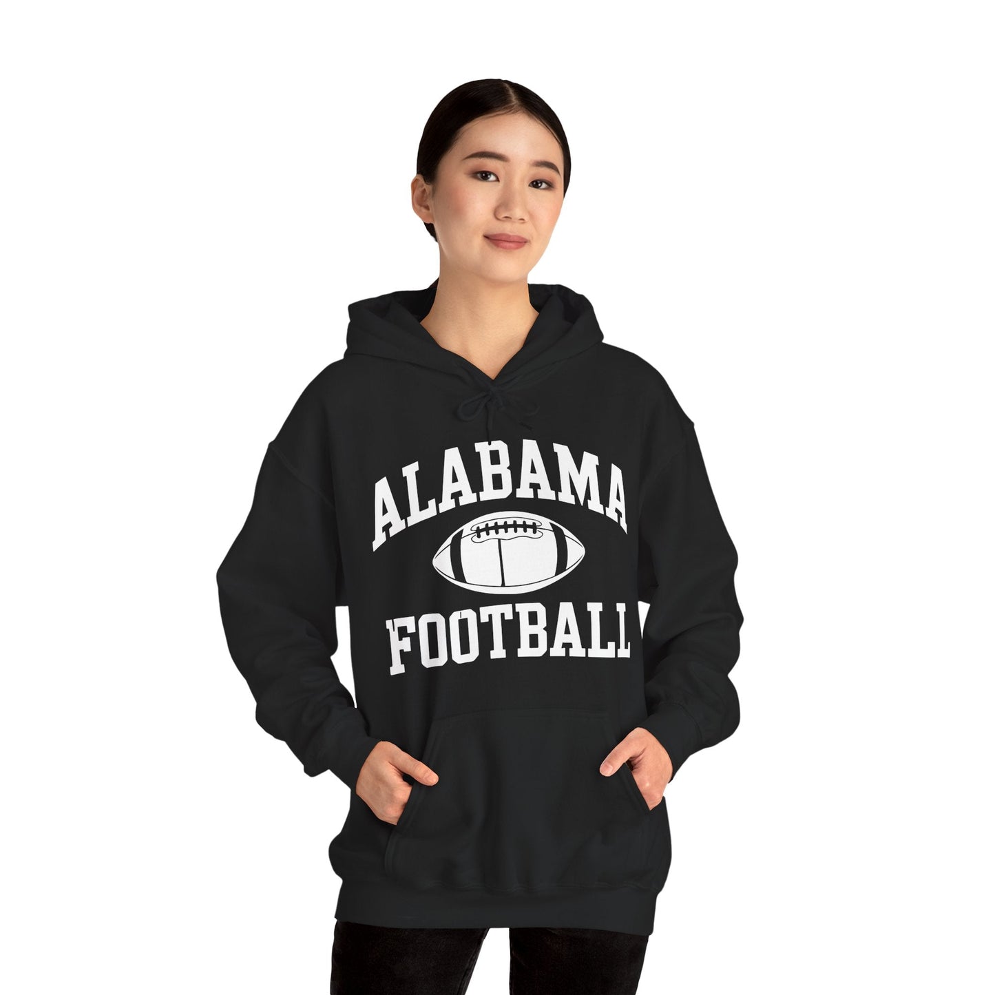 Men's Grey Alabama Football Vintage Distressed Hoodie