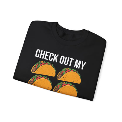 6 Pack Fitness Taco Funny Mexican Gym Top for Taco Lovers Sweatshirt