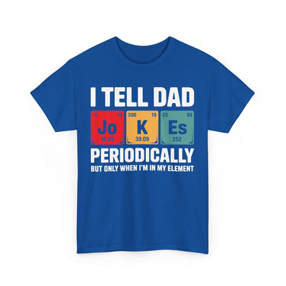 I Tell Dad Jokes Periodically Element Vintage Father's Day T-Shirt