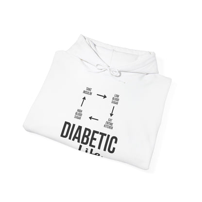 Funny Diabetic Type 1 Diabetes T1D Diabetes Awareness Hoodie