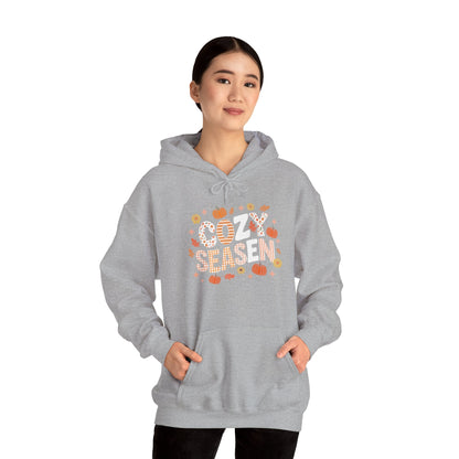 Cozy Season Autumn Fall Vibes Halloween Thanksgiving Pumpkin Hoodie