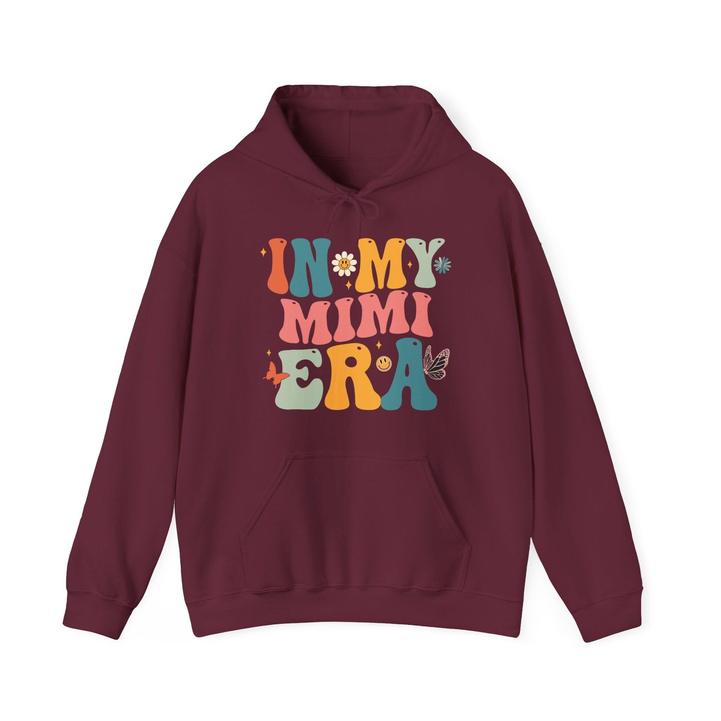 Groovy In My Mimi Era Mom Grandma Mothers Day Day Hoodie