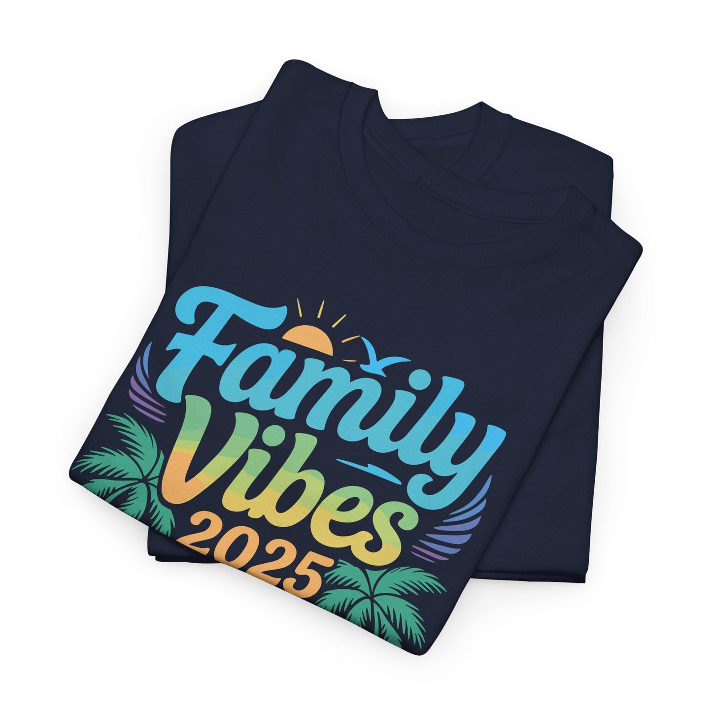Family 2025 Vibes Family Reunion Vacation Making Memories T-Shirt