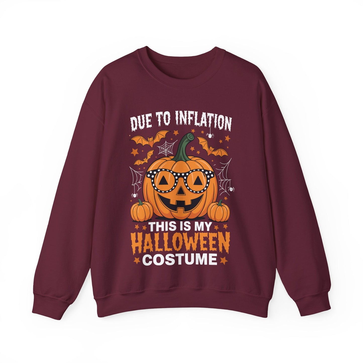 Pumpkin Halloween Costume Men Women Funny Halloween 2025 Sweatshirt