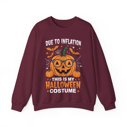 Pumpkin Halloween Costume Men Women Funny Halloween 2025 Sweatshirt