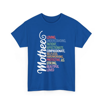 MOTHER Meaning Shirt I Love Mom Mothers Day T-Shirt