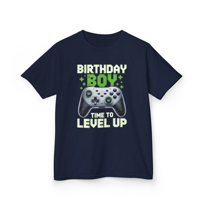 Level Up Birthday Boy Video Game T-shirt