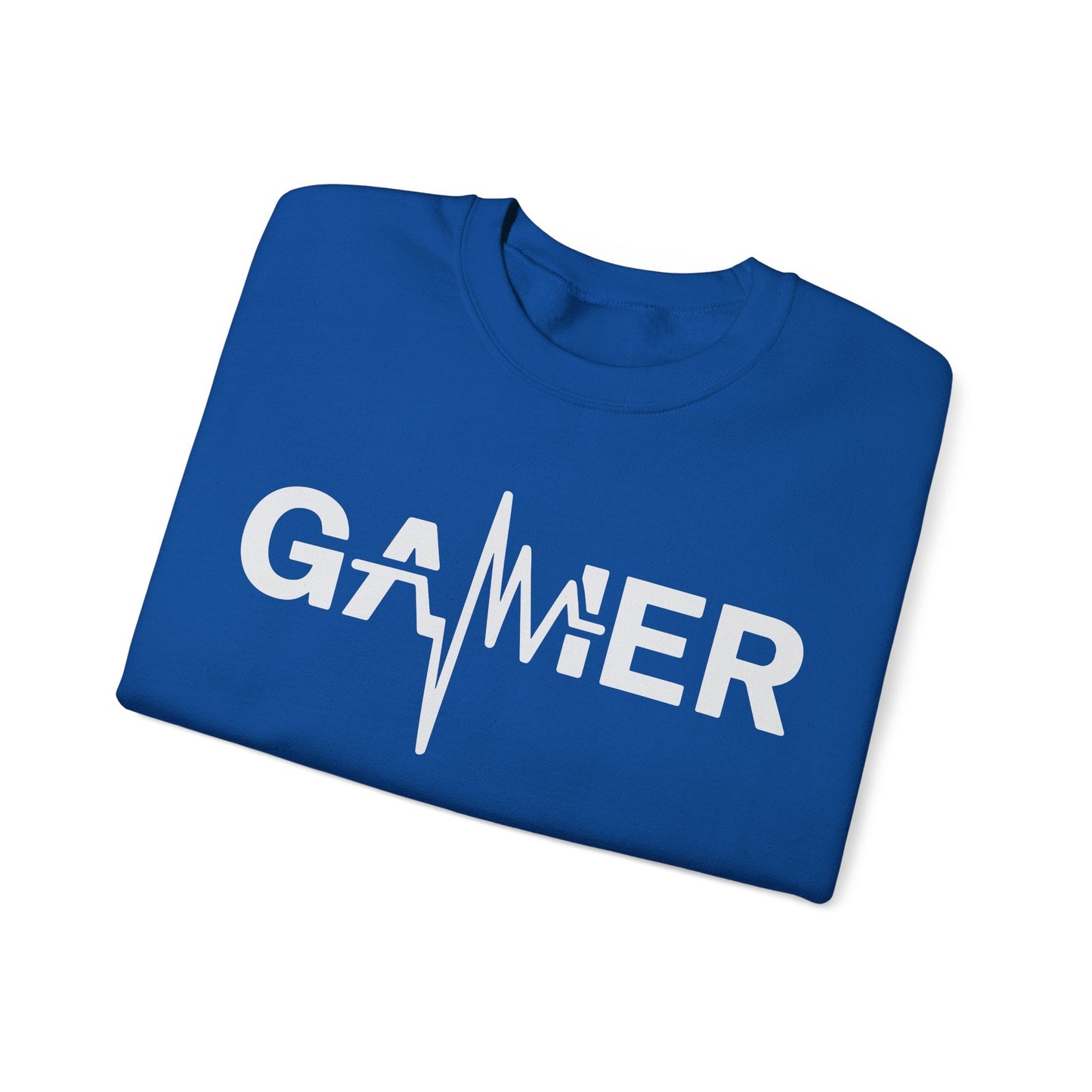 Gamer Heartbeat Video Games Graphic Sweatshirt