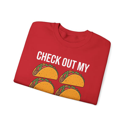 6 Pack Fitness Taco Funny Mexican Gym Top for Taco Lovers Sweatshirt