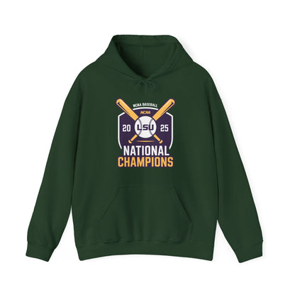 LSU Baseball 2025 National Champions Logo Hoodie