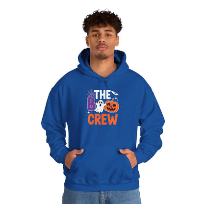 Halloween The Boo Crew Cute Ghost Spooky Family Matching Hoodie