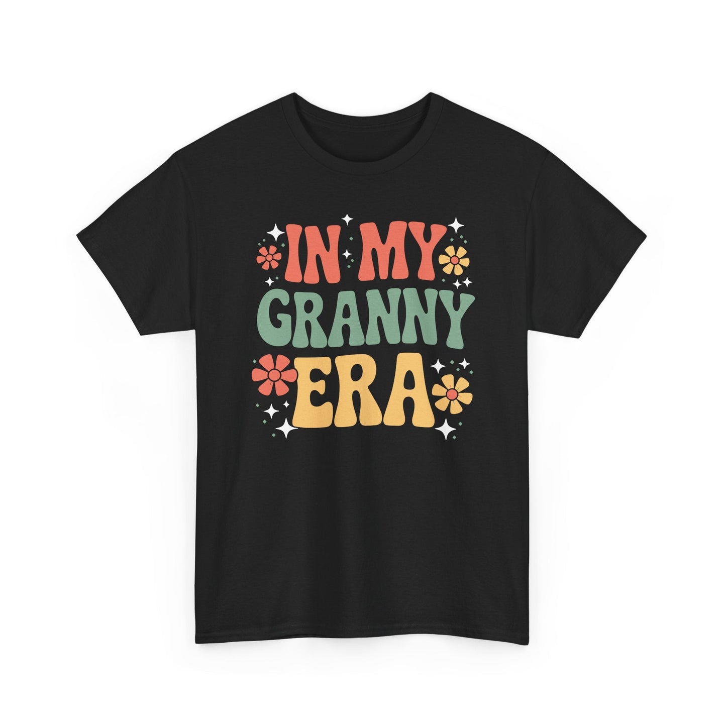 In My Granny Era Funny Sarcastic Groovy Retro Mothers Day T-Shirt