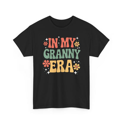 In My Granny Era Funny Sarcastic Groovy Retro Mothers Day T-Shirt