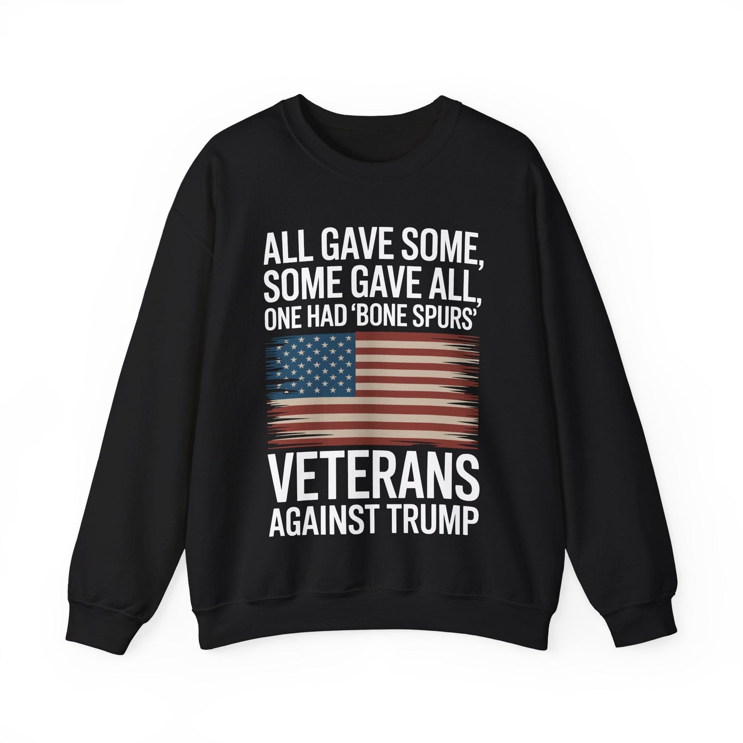 Veterans Against Trump Anti Trump Political Protest Sweatshirt