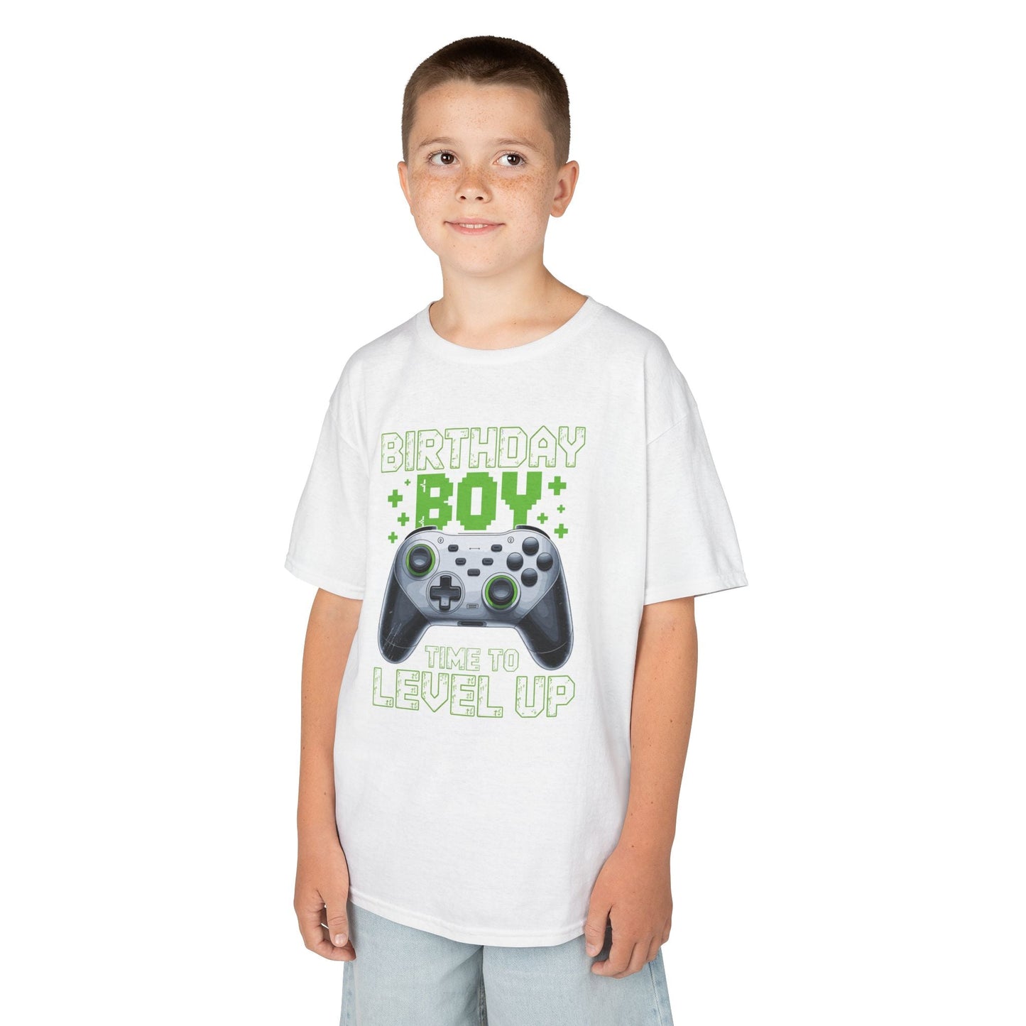 Level Up Birthday Boy Video Game T-shirt