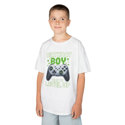 Level Up Birthday Boy Video Game T-shirt