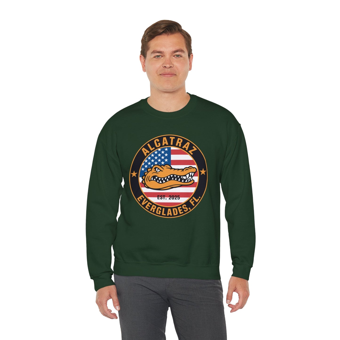 Retro Alcatraz Everglades FL EST 2025 Sweatshirt