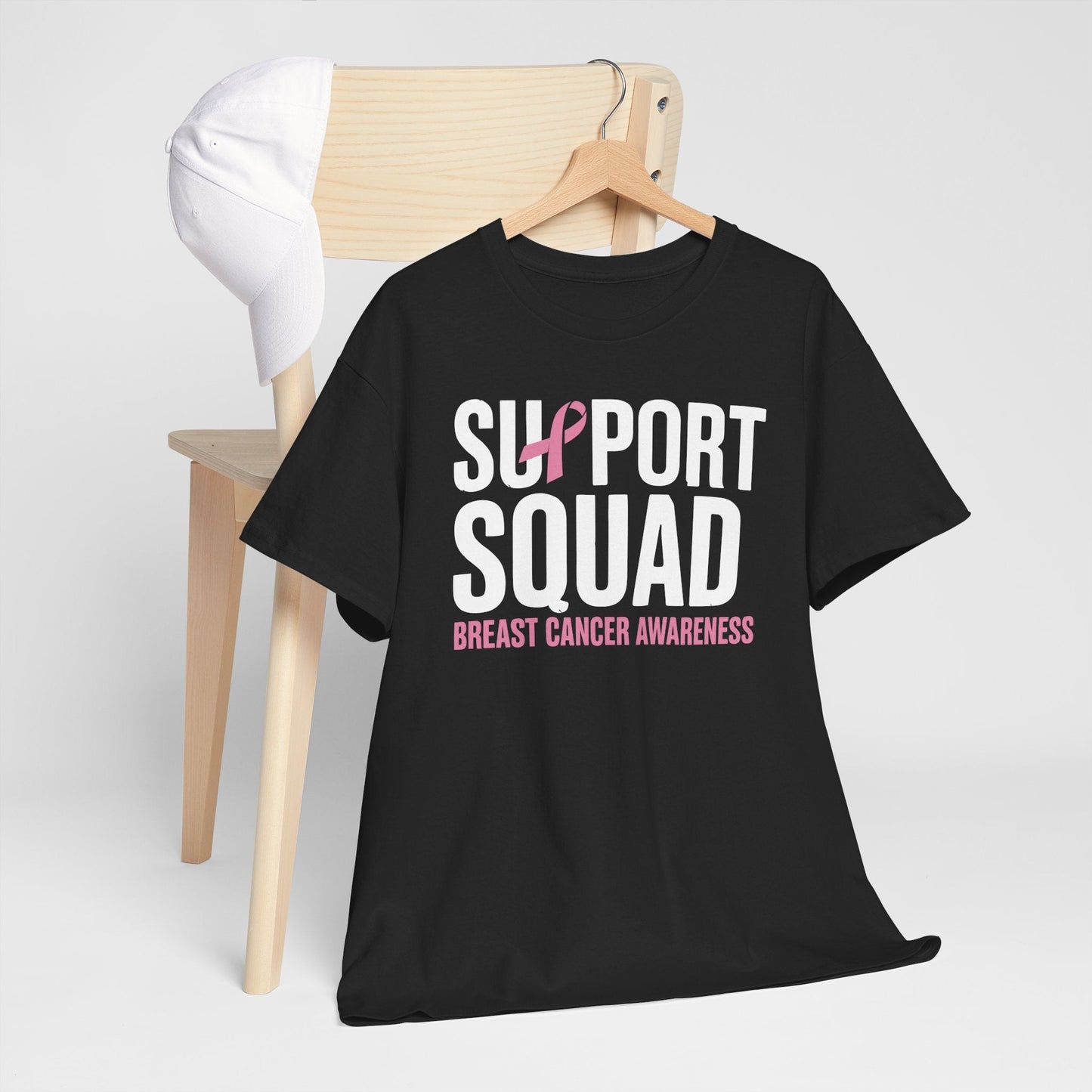 Breast Cancer Shirts Support Squad Breast Cancer Awareness T-Shirt