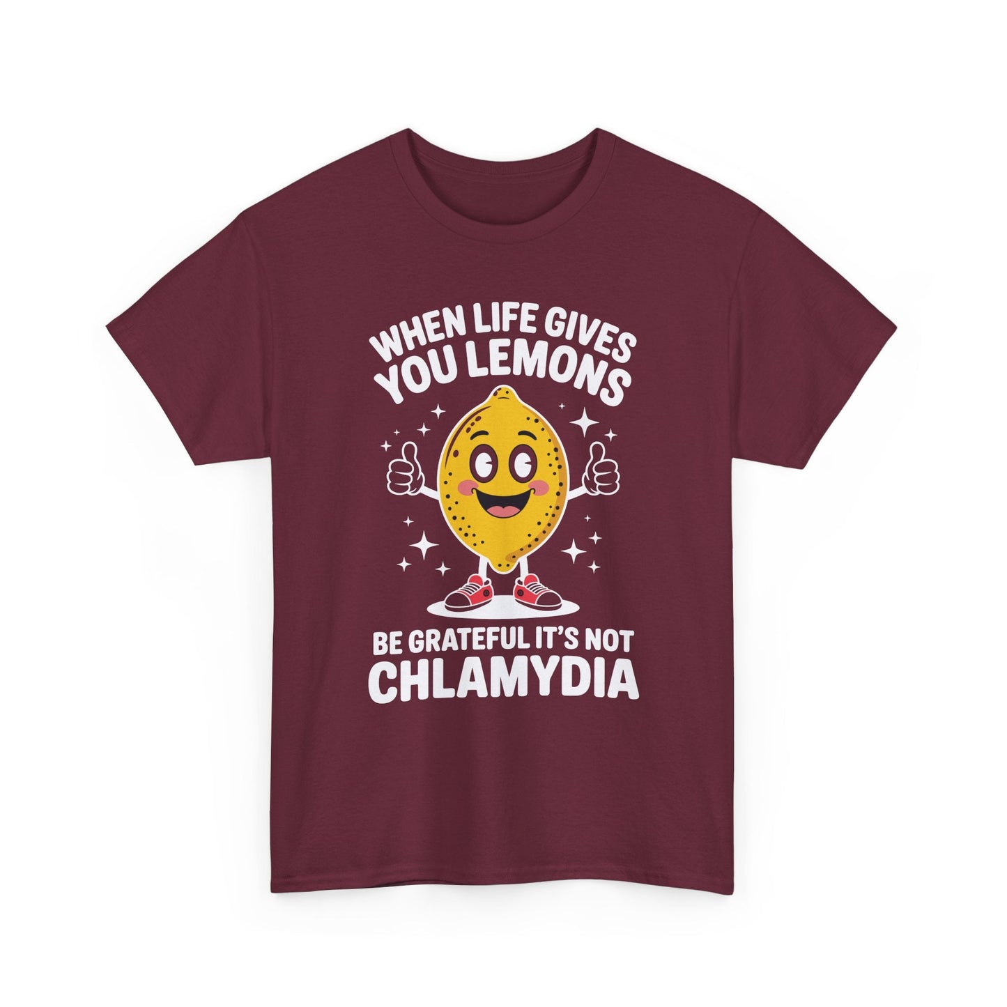 Lemons and Chlamydia Absurd Offensive Meme Sarcastic Edgy T-Shirt