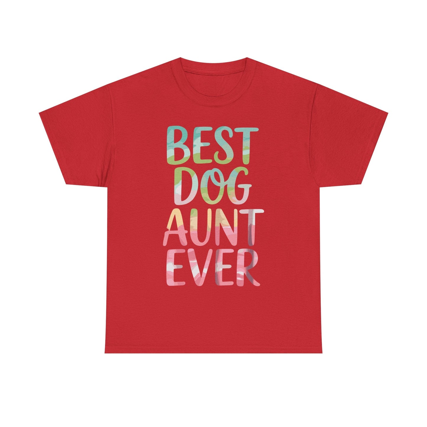 Best Dog Aunt Ever Shirt Women Dog Lover Auntie Mothers Day T-Shirt