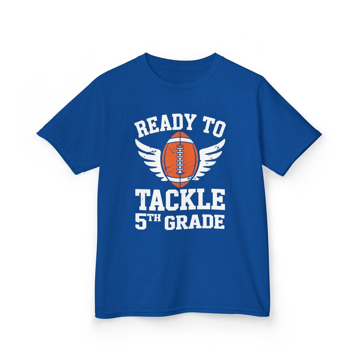 Ready To Tackle 5th Grade Football First Day Sport Kids T-Shirt