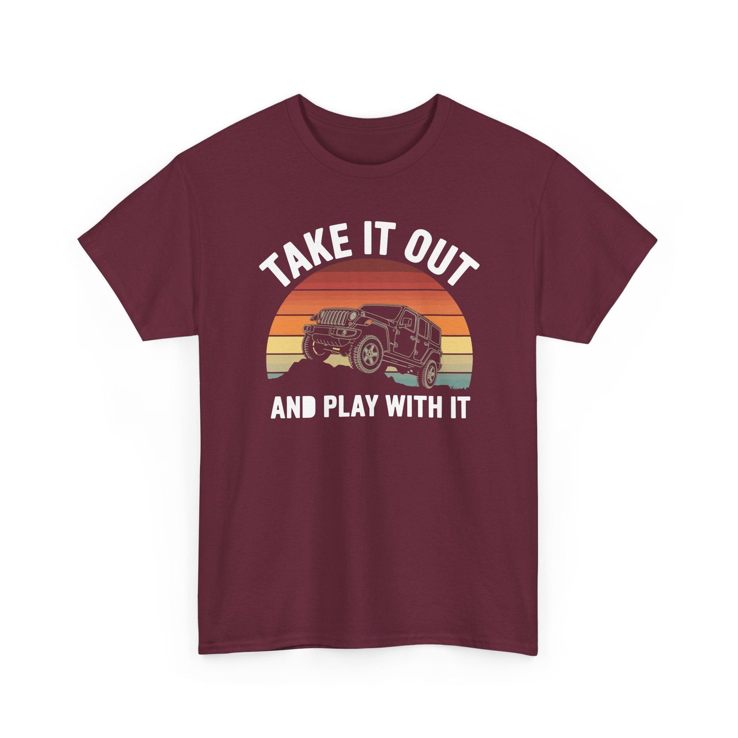 Catch Some Rays Vintage Retro Take It Out And Play T-Shirt