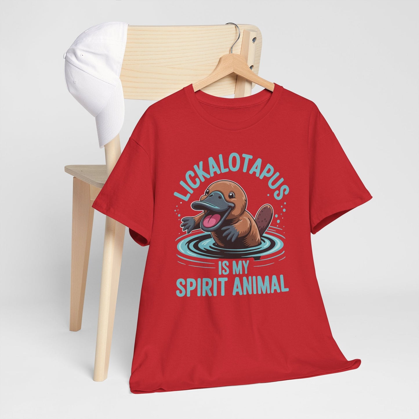 Vintage Funny Lickalottapus Is My Spirit Animal Lovers Meme T-Shirt