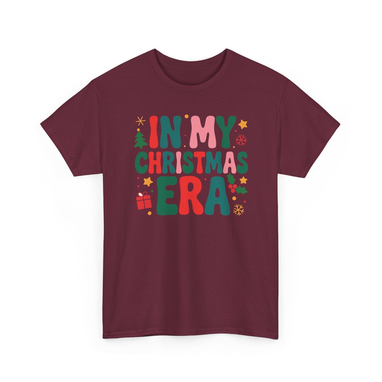 In My Christmas Era Cute Groovy Christmas Holiday Xmas T-Shirt