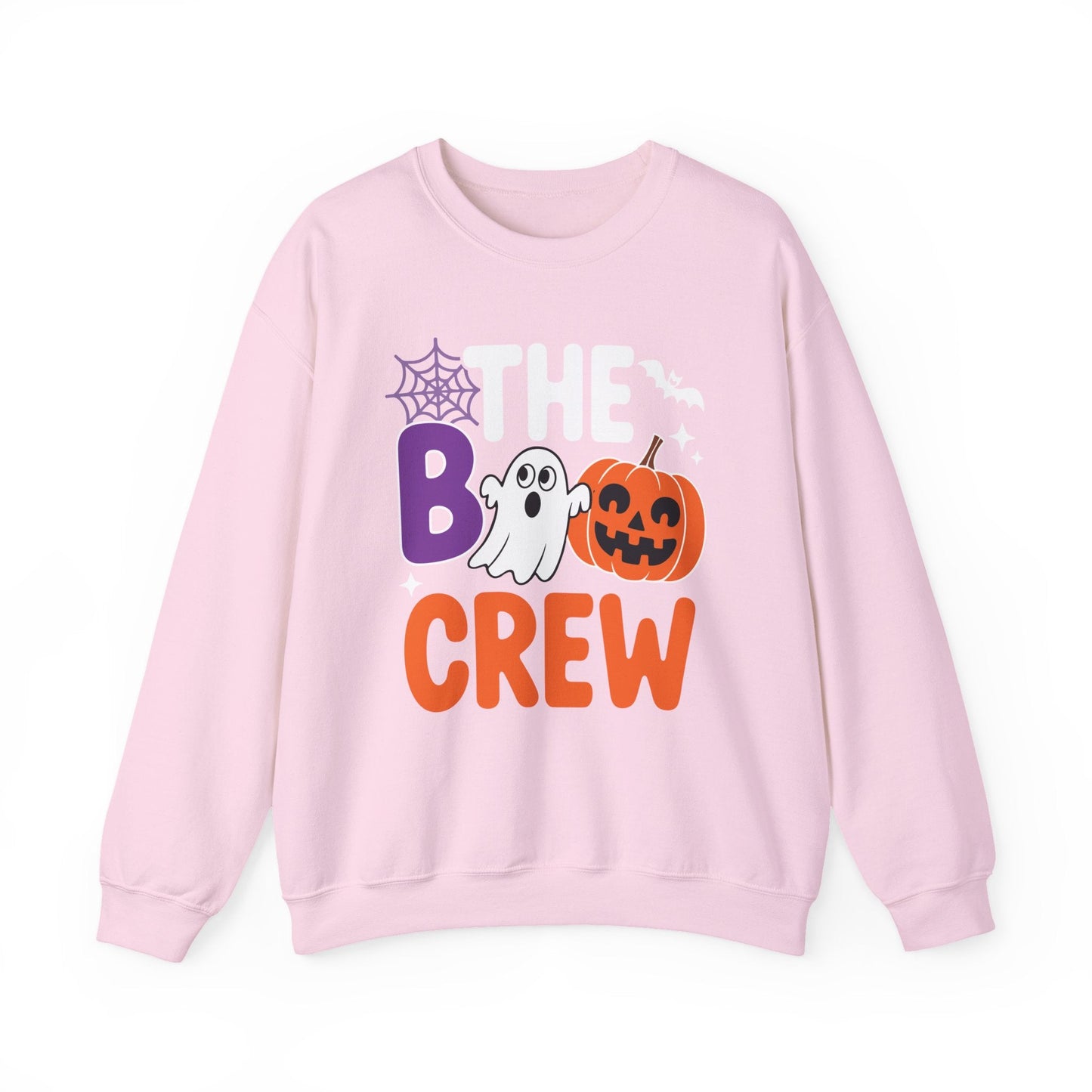 Halloween The Boo Crew Cute Ghost Spooky Family Matching Sweatshirt
