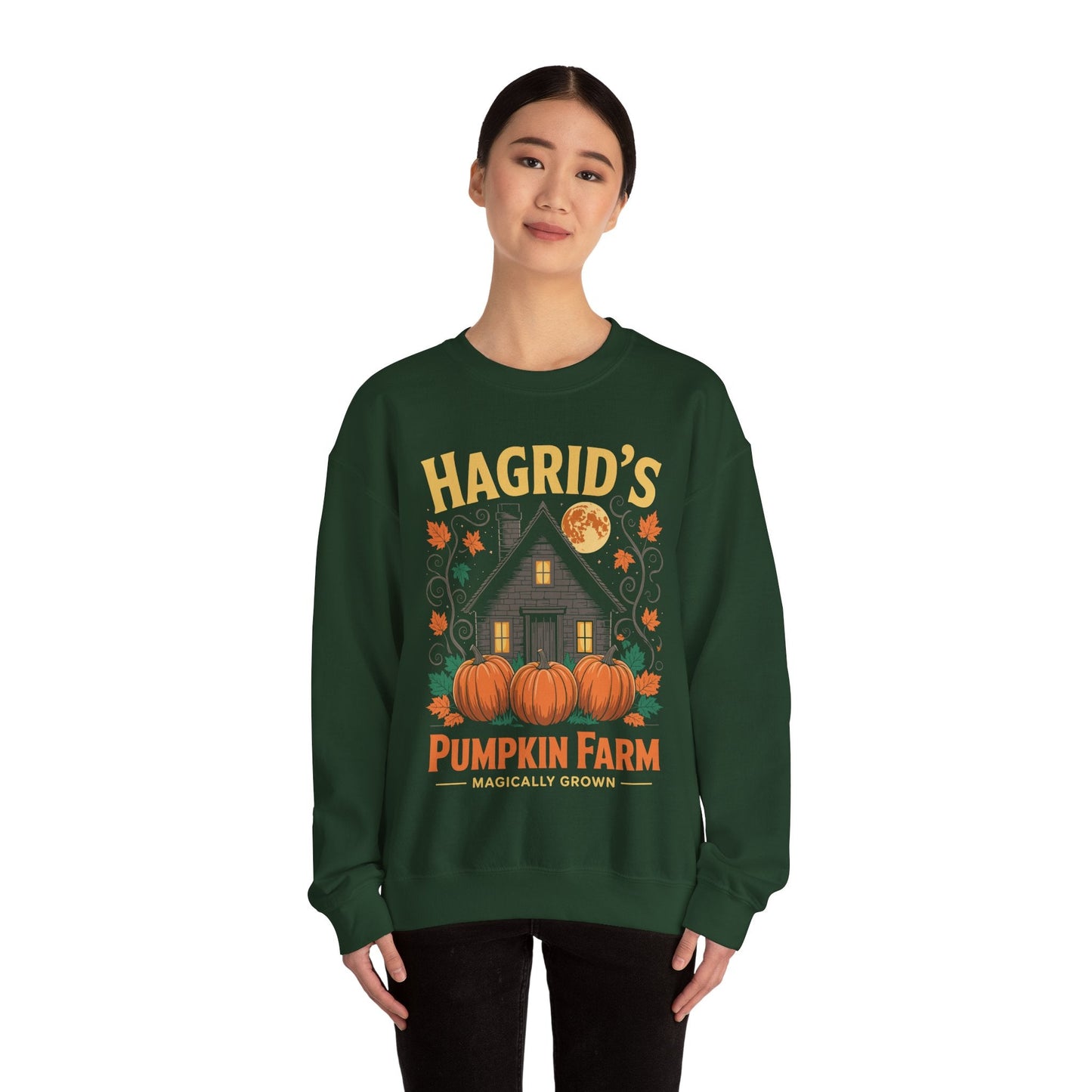 Hagrids Pumpkin Farm Spooky Season Halloween Fun Sweatshirt