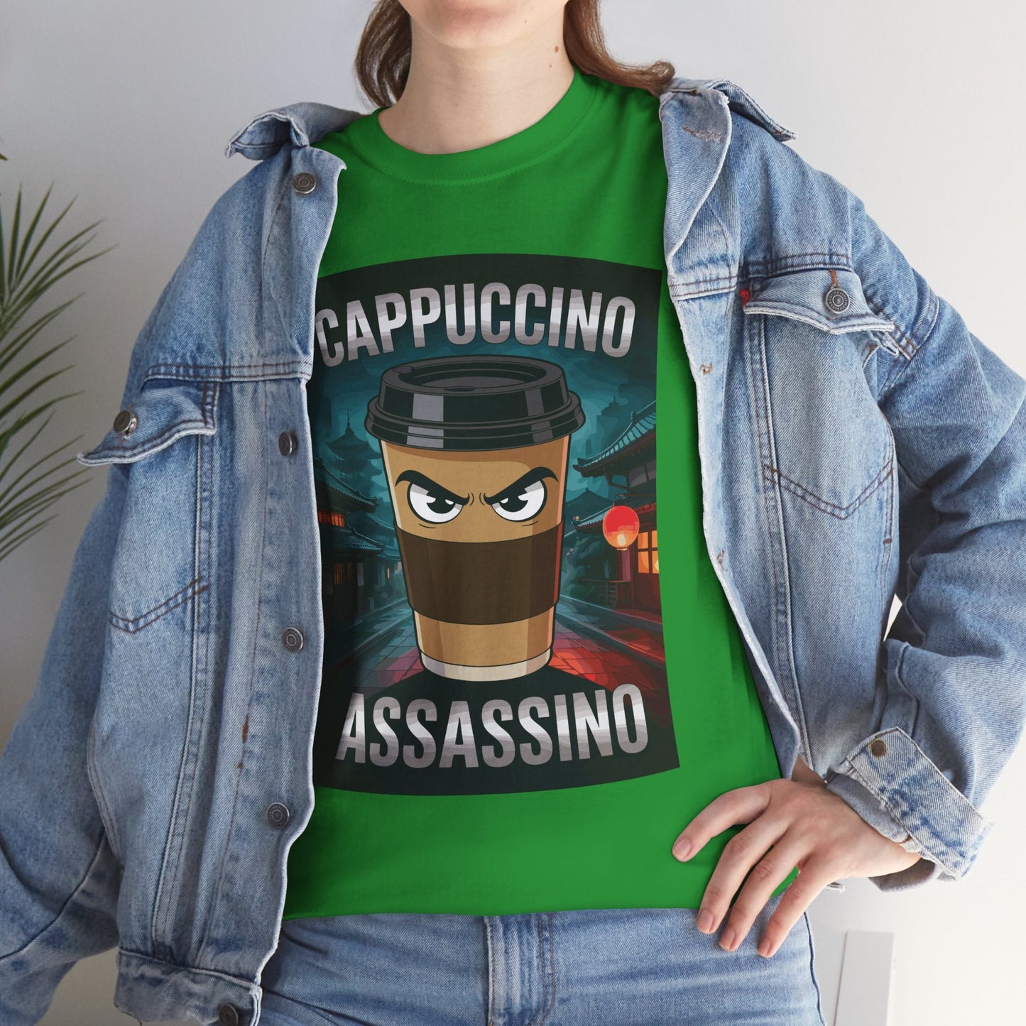 Cappuccino Assassino Coffee Lovers Italian Brainrot Meme T-Shirt