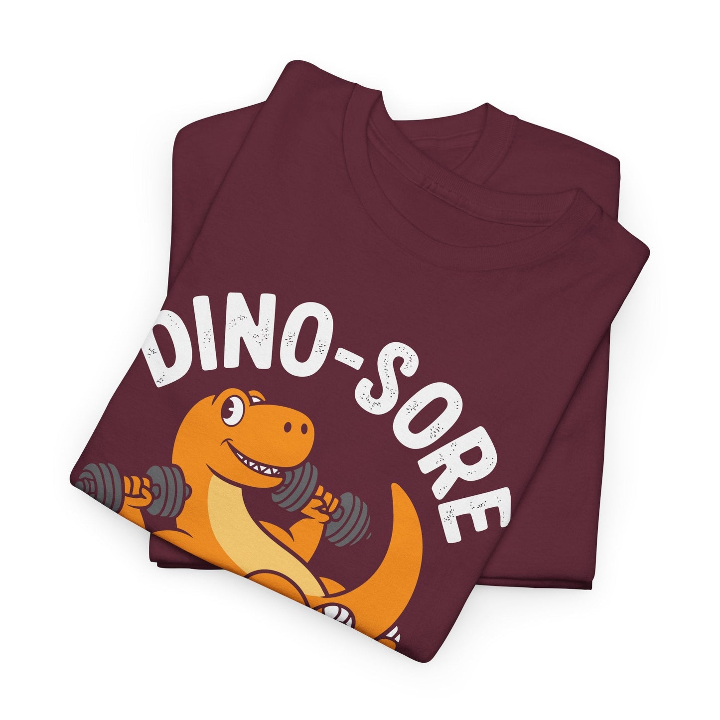 Gym Workout Dino Sore Exercise Fitness Boys Women Men T-Shirt