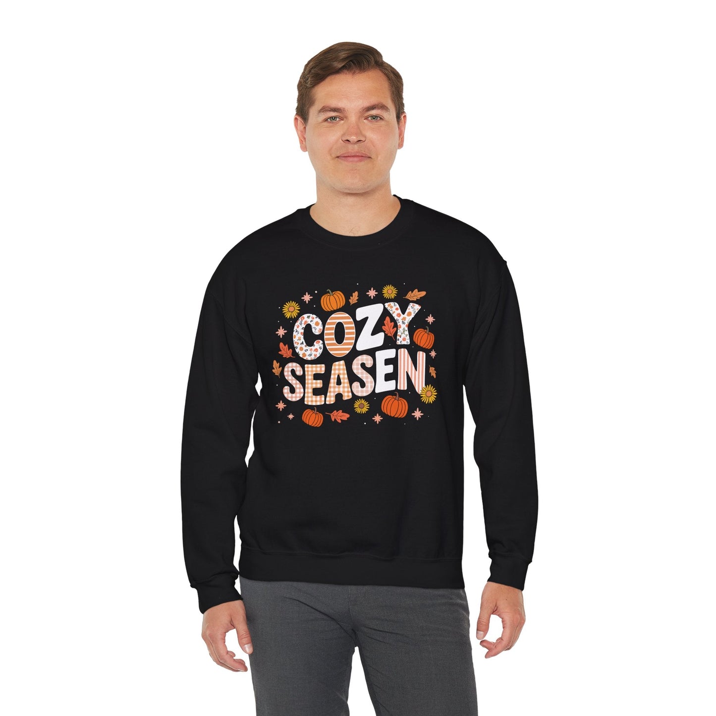 Season Autumn Fall Vibes Halloween Thanksgiving Pumpkin Sweatshirt