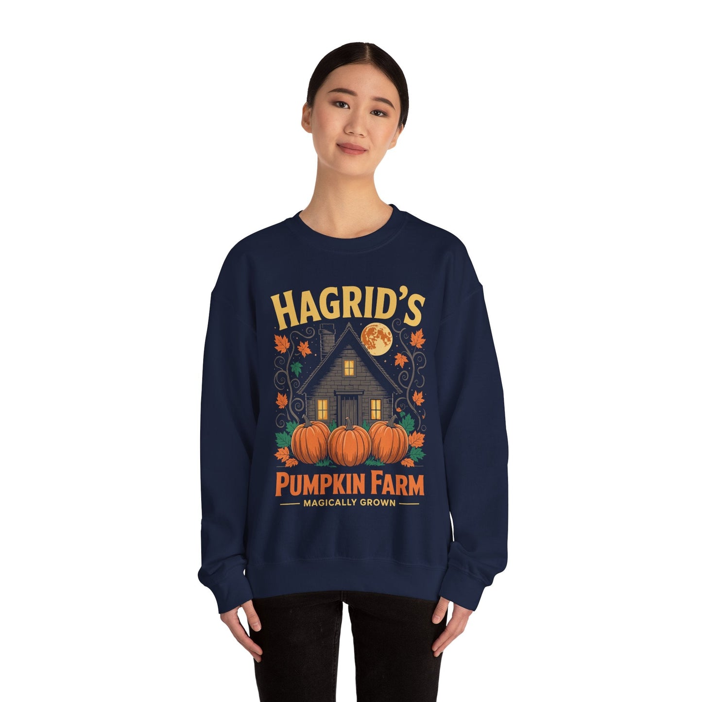 Hagrids Pumpkin Farm Spooky Season Halloween Fun Sweatshirt