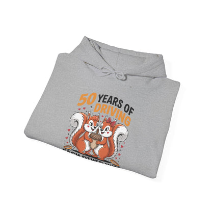 50th Wedding Anniversary 50 Years Of Driving Each Other Nuts Hoodie
